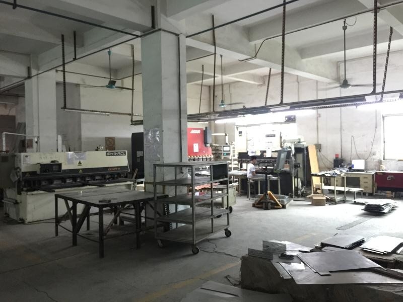 Guangzhou Ansheng Display Shelves Co.,Ltd dây chuyền sản xuất